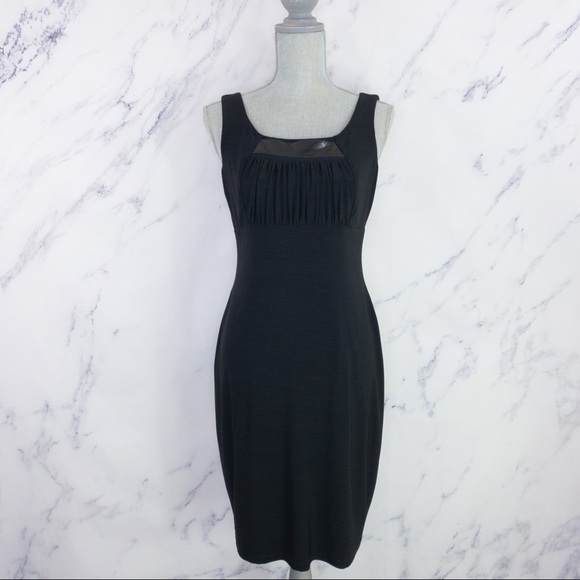 David Meister | Black Sleeveless Sheath Dress - Picture 3 of 9